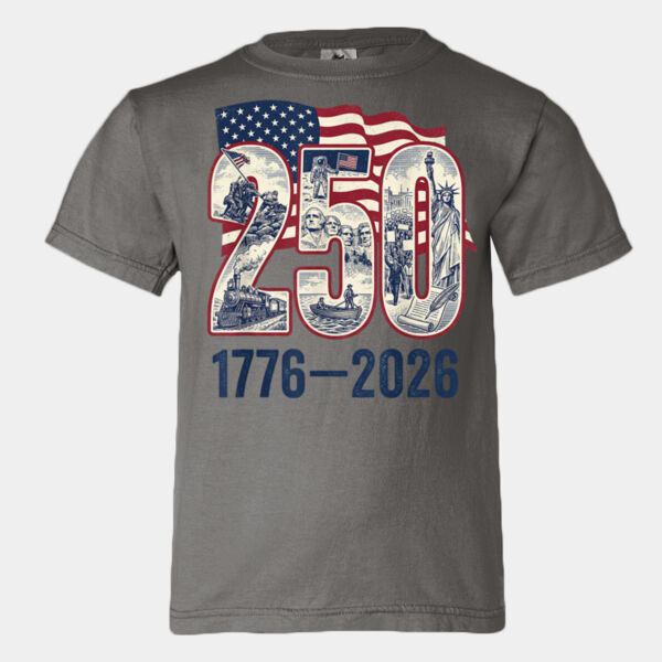 Youth Comfort Colors®️ Heavyweight Ring Spun Tee 9018 Thumbnail