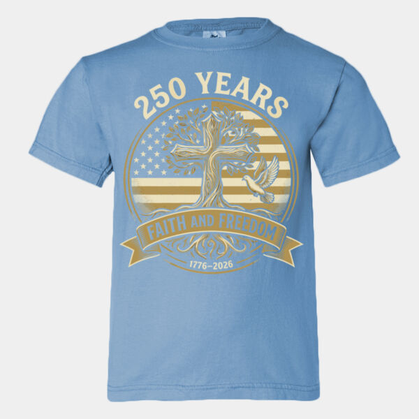 Youth Comfort Colors®️ Heavyweight Ring Spun Tee 9018 Thumbnail