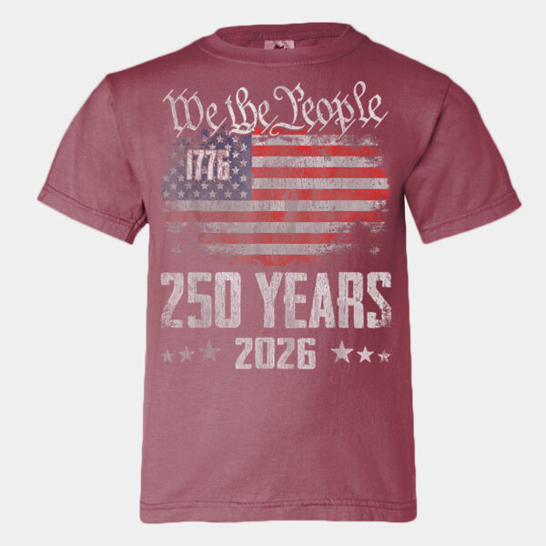 Youth Comfort Colors®️ Heavyweight Ring Spun Tee 9018 Thumbnail