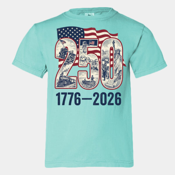 Youth Comfort Colors®️ Heavyweight Ring Spun Tee 9018 Thumbnail