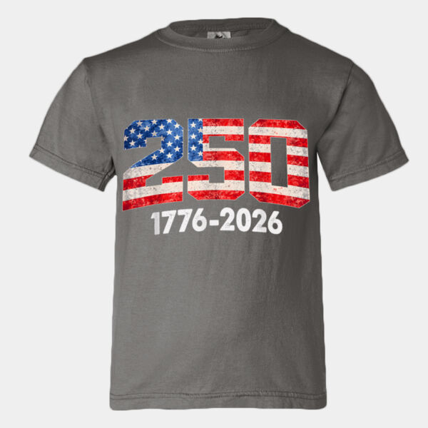Youth Comfort Colors®️ Heavyweight Ring Spun Tee 9018 Thumbnail