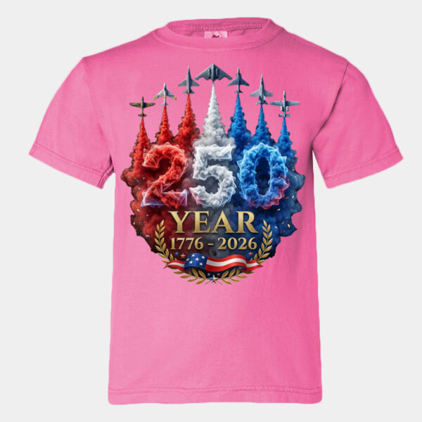 Youth Comfort Colors®️ Heavyweight Ring Spun Tee 9018 Thumbnail