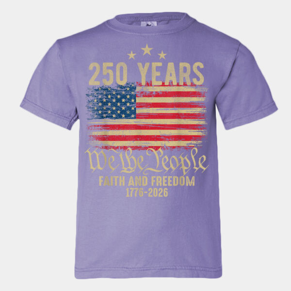 Youth Comfort Colors®️ Heavyweight Ring Spun Tee 9018 Thumbnail