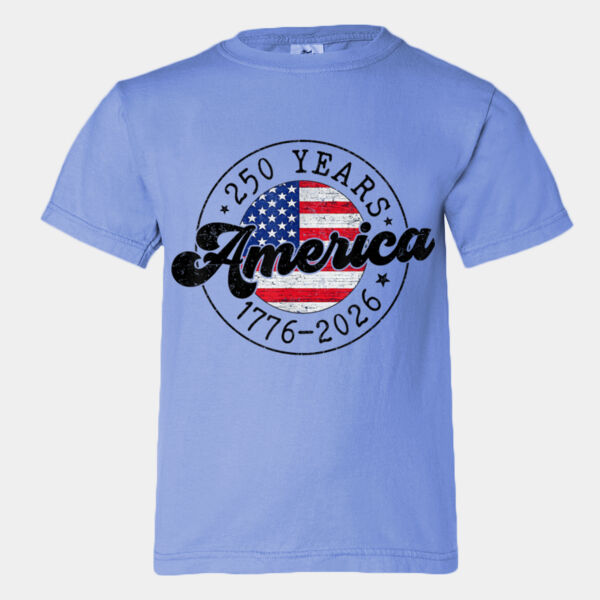 Youth Comfort Colors®️ Heavyweight Ring Spun Tee 9018 Thumbnail