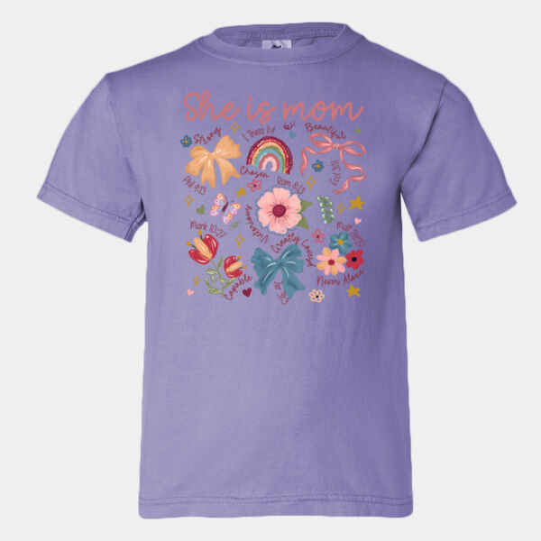 Youth Comfort Colors®️ Heavyweight Ring Spun Tee 9018 Thumbnail
