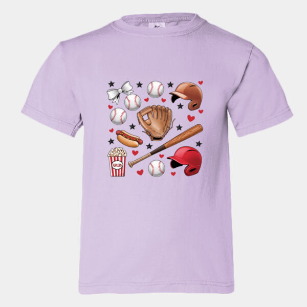 Youth Comfort Colors®️ Heavyweight Ring Spun Tee 9018 Thumbnail