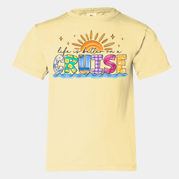Youth Comfort Colors®️ Heavyweight Ring Spun Tee 9018 Thumbnail