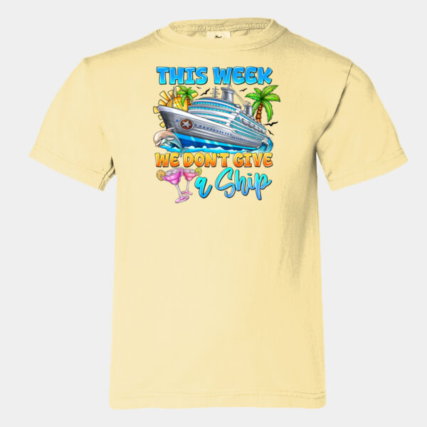 Youth Comfort Colors®️ Heavyweight Ring Spun Tee 9018 Thumbnail