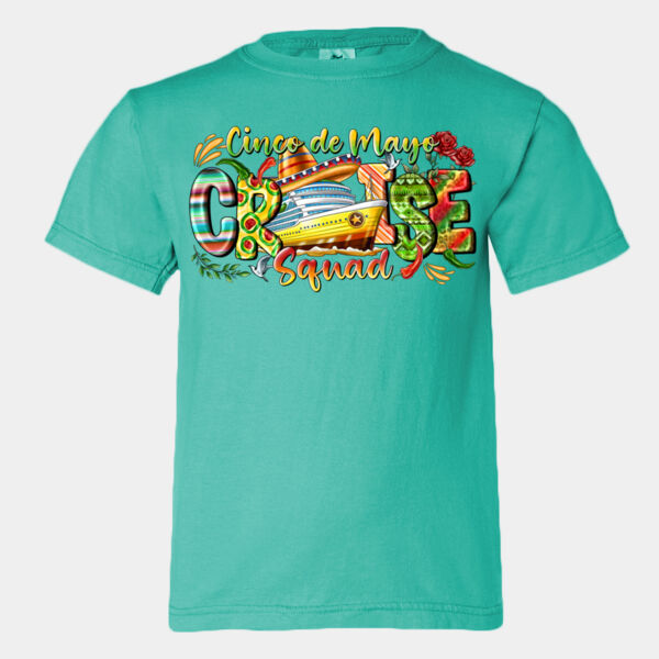 Youth Comfort Colors®️ Heavyweight Ring Spun Tee 9018 Thumbnail