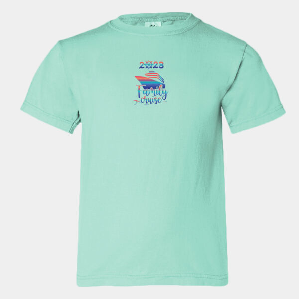 Youth Comfort Colors®️ Heavyweight Ring Spun Tee 9018 Thumbnail