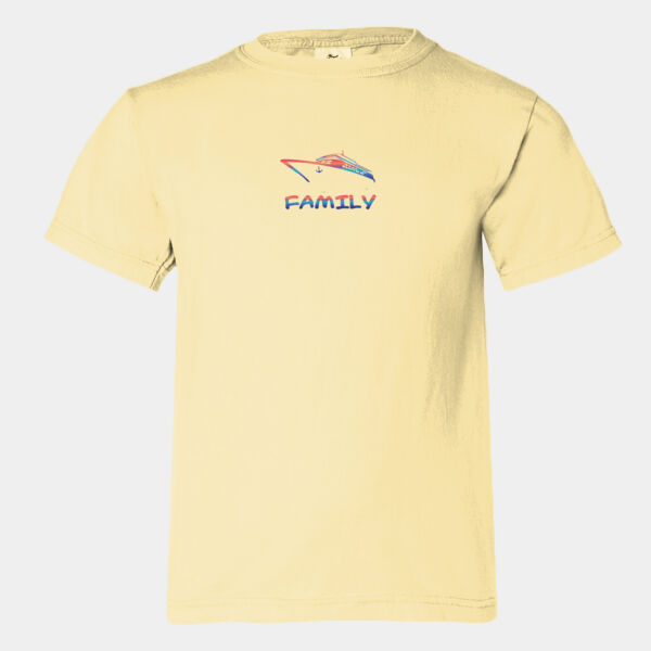 Youth Comfort Colors®️ Heavyweight Ring Spun Tee 9018 Thumbnail