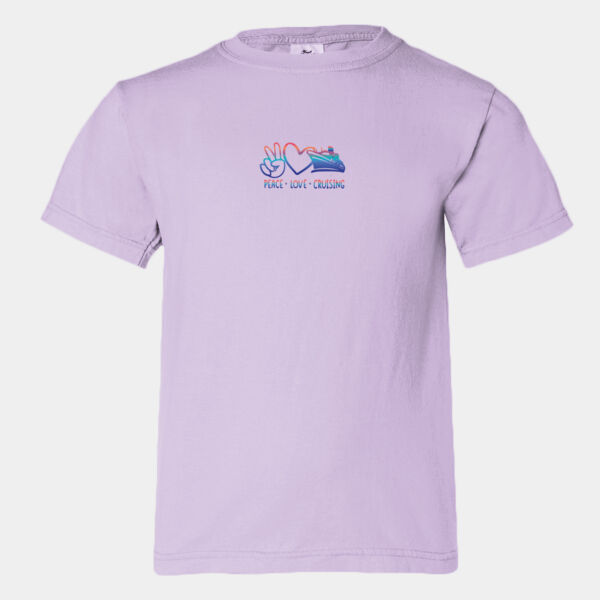 Youth Comfort Colors®️ Heavyweight Ring Spun Tee 9018 Thumbnail