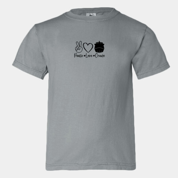 Youth Comfort Colors®️ Heavyweight Ring Spun Tee 9018 Thumbnail