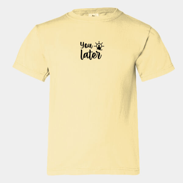 Youth Comfort Colors®️ Heavyweight Ring Spun Tee 9018 Thumbnail