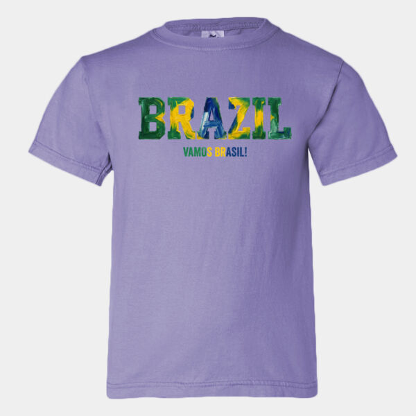 Youth Comfort Colors®️ Heavyweight Ring Spun Tee 9018 Thumbnail