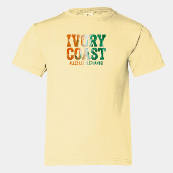 Youth Comfort Colors®️ Heavyweight Ring Spun Tee 9018 Thumbnail