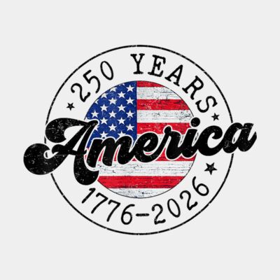 4th of July 250 Years America 1776 2026 250th USA Patriotic T Shirt Thumbnail