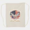 Canvas Drawstring Backpack Thumbnail